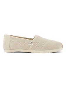 TOMS Espadryle w kolorze beżowym rozmiar: 35,5. Brązowe espadryle Toms, bez wzorów, bez obcasa. Za 140,53 zł.