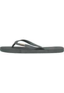 Klapki damskie Athlecia Summer. Zielone klapki ENDURANCE, bez wzorów, z materiału, z otwartym noskiem, bez obcasa. Za 93,00 zł.
