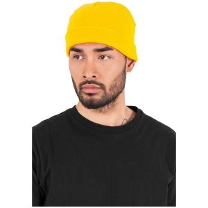 Czapka Flexfit heavyweight. Żółte czapki FLEXFIT, bez wzorów. W wyprzedaży za 30,00 zł.