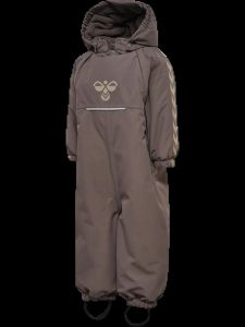 Hummel hmlMINI CHEVRON SNOWSUIT WP 10K kombinezon śnieżny z recyklingowanego. Szare kombinezony Hummel, m, bez wzorów, z materiału, bez kołnierzyka, bez ramiączek. Za 470,00 zł.