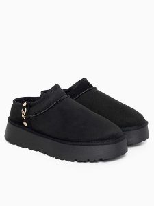 Blackfield Kapcie "Ediala" w kolorze czarnym rozmiar: 39. Czarne kapcie Blackfield, bez wzorów. Za 160,58 zł.