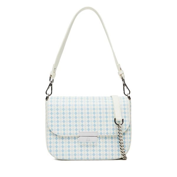 Torebka United Colors Of Benetton. Niebieskie torebki klasyczne United Colors of Benetton, bez wzorów, bez dodatków. Za 149,99 zł.