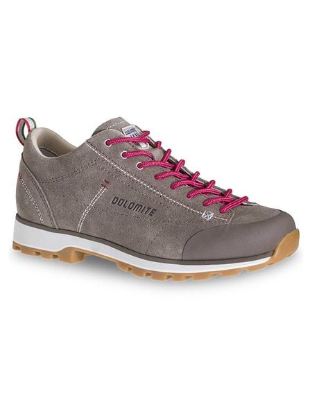 DOLOMITE Skórzane buty trekkingowe "54 Low" w kolorze szarobrązowo-różowym rozmiar: 40. Brązowe buty trekkingowe Dolomite, bez zapięcia. Za 363,71 zł.
