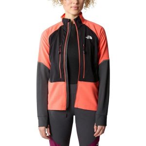 Kurtka softshell damska The North Face Dawn Turn Softshell Fz. Brązowe kurtki The North Face, m, bez wzorów, ze skóry, bez kaptura. Za 529,99 zł.