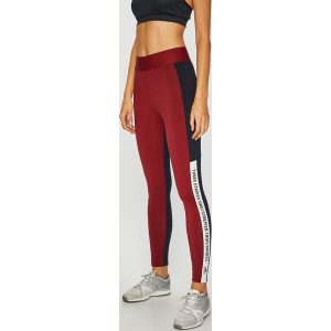 Adidas Performance - Legginsy. Szare legginsy marki adidas Performance, z nadrukiem, z bawełny. W wyprzedaży za 119,90 zł.