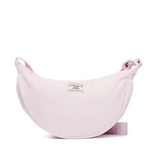 Torebka Guess Jeans. Czerwone listonoszki Guess Jeans, z aplikacjami, z jeansu, bez dodatków. Za 239,99 zł.