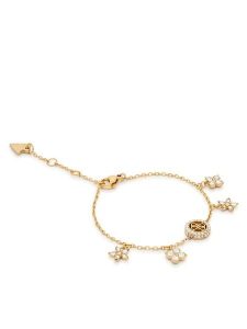 Guess Bransoletka JUBB06 033JW Złoty. Żółte bransoletki Guess, metalowe. Za 252,99 zł.