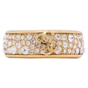 Pierścionek Guess. Żółte pierścionki Guess, złote. Za 299,99 zł.