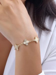 Nakkash Pozłacana bransoletka rozmiar: onesize. Żółte bransoletki Nakkash, pozłacane. Za 87,61 zł.