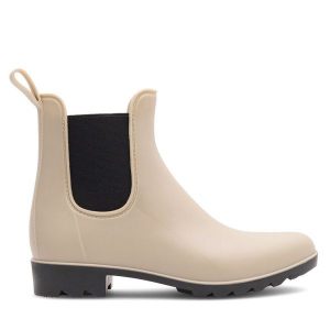 Botki Jenny Fairy. Brązowe botki Jenny Fairy, bez wzorów, bez obcasa, na płaskiej podeszwie, bez zapięcia. Za 63,99 zł.