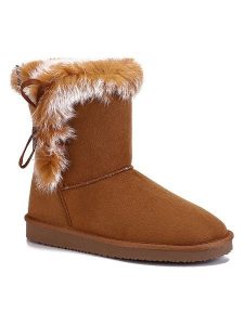 ISLAND BOOT Kozaki zimowe "Cora" w kolorze jasnobrązowym rozmiar: 40. Brązowe kozaki Island Boot, na zimę, bez wzorów, z materiału, bez obcasa, bez zapięcia. Za 165,99 zł.