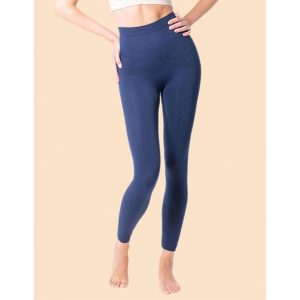 Legginsy push-up 160 z technologią FIR Lena. Czarne legginsy Anaissa, bez wzorów, ze lnu. W wyprzedaży za 230,00 zł.