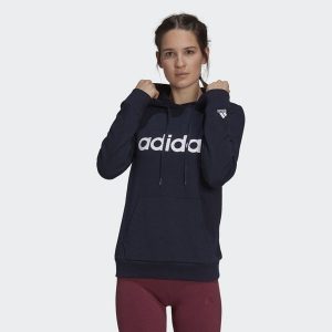 Bluza damska adidas Essentials Hoodie. Białe bluzy ADIDAS, l, bez wzorów, bez kaptura. Za 180,00 zł.