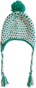 Czapka zimowa damska Loap Caitie Green. Niebieskie czapki Scarpa, bez wzorów, z materiału. Za 95,99 zł.