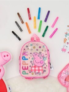 Zestaw szkolny: plecak, lunchbox i bidon 3 pack Peppa Pig - wielobarwny. Plecaki Sinsay. Za 29,99 zł.