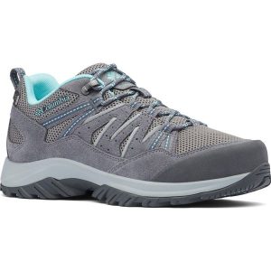 Buty turystyczne damskie Columbia Redmont WTP. Buty trekkingowe Columbia, z kauczuku, bez zapięcia. W wyprzedaży za 329,99 zł.
