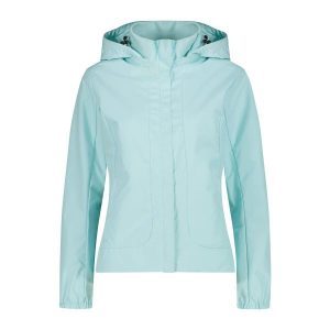 Kurtka damska turystyczna CMP 35Z5446. Zielone kurtki CMP, l, bez wzorów, bez kaptura. Za 491,50 zł.