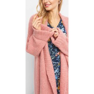 Kardigan oversize. Długie swetry marki Orsay. W wyprzedaży za 85,00 zł.