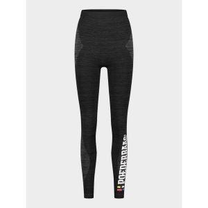 Koszulka termoaktywna 3/4 narciarska damska Poederbaas Lightweight. Czarne koszule nocne POEDERBAAS, bez wzorów, z elastanu, bez ramiączek. Za 216,99 zł.