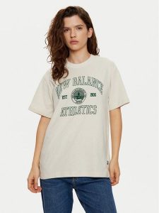 New Balance T-Shirt WT43548 Brązowy Oversize. Brązowe t-shirty New Balance, l, bez wzorów, z bawełny, bez kołnierzyka, bez ramiączek. Za 109,99 zł.