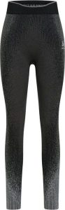 Legginsy termoaktywne damskie Odlo Blackcomb Eco BL Bottom Long. Czarne legginsy ODLO, bez wzorów, z materiału, z podwyższonym stanem, długie. Za 359,99 zł.