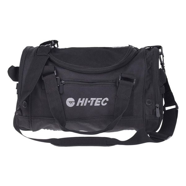 Torba Podróżna Onyx II 40L Jeden Rozmiar. Czarne torby podróżne i sportowe Hi-tec, bez wzorów, z materiału, na ramię. Za 245,99 zł.