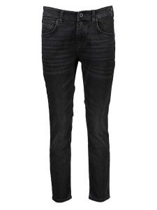 Marc O´Polo Dżinsy - Boyfriend fit - w kolorze antracytowym rozmiar: W31/L32. Czarne jeansy bez wzorów. Za 220,12 zł.