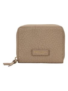Marc O´Polo Skórzany portfel w kolorze beżowym - 11 x 13 x 3 cm rozmiar: onesize. Brązowe portfele bez wzorów, z materiału. Za 255,06 zł.