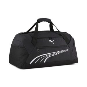Średnia torba sportowa Fundamental 49 l PUMA. Czarne torby podróżne i sportowe Puma, bez wzorów, średnie. Za 179,00 zł.