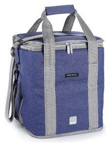 Ibili Torba chłodząca "Dalvik" w kolorze niebieskim - 20 l rozmiar: onesize. Niebieskie shopper bag Ibili, bez wzorów, z materiału, na ramię, bez dodatków. Za 79,03 zł.