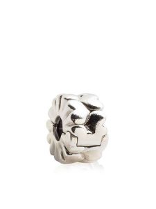 Pandora Srebrny charms-klips "Hearts" rozmiar: onesize. Szare zawieszki Pandora, srebrne. Za 91,77 zł.