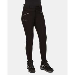 Damskie spodnie softshellowe KILPI MAURA-W. Czarne spodnie sportowe Kilpi, na zimę, xs, bez wzorów, narciarskie. Za 473,69 zł.