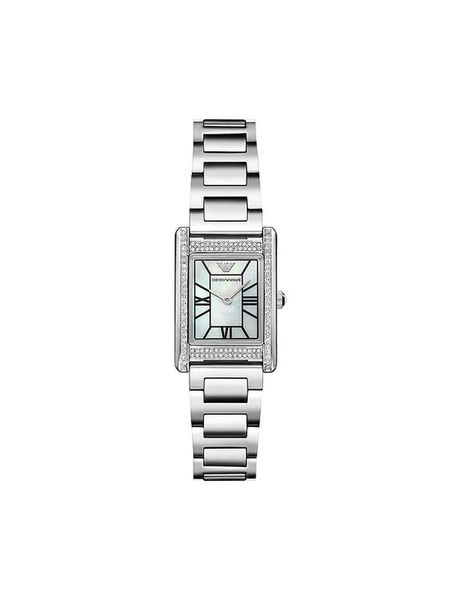 Emporio Armani Zegarek Genni AR11625 Srebrny. Szare, analogowe zegarki Emporio Armani. Za 959,99 zł.