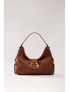Guess Torebka Camden HWWW93 08180 Brązowy. Brązowe torebki klasyczne Guess, z aplikacjami, ze skóry, bez dodatków. Za 674,99 zł.