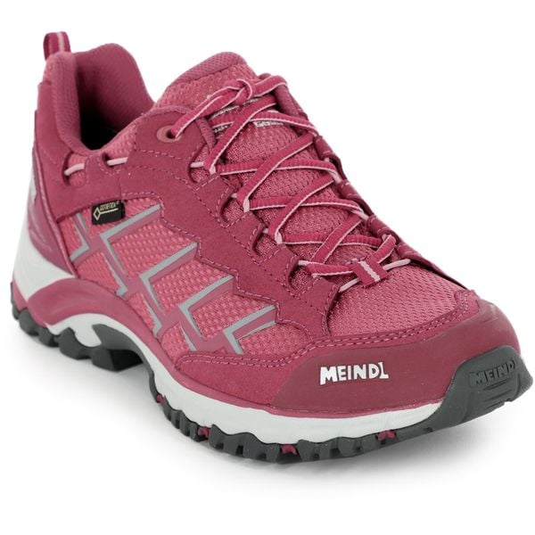 Buty MEINDL Caribe Lady GTX® "schmal". Czerwone buty trekkingowe MEINDL, bez zapięcia. W wyprzedaży za 384,45 zł.