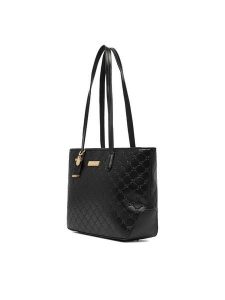 Nine West Torebka CEO-REFINED ELEGANCE-JH7436 Czarny. Czarne shopper bag Nine West, bez wzorów, ze skóry, bez dodatków. Za 279,99 zł.