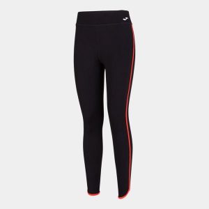 Damskie legginsy Joma Combi Torneo długie czarne/koral S. Brązowe legginsy JOMA, bez wzorów, długie. Za 177,99 zł.