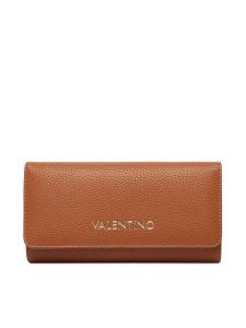 Valentino Portfel Alexia VPS5A8113 Brązowy. Brązowe portfele Valentino, bez wzorów, ze skóry. Za 269,99 zł.