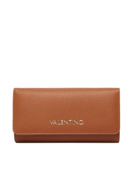 Valentino Portfel Alexia VPS5A8113 Brązowy. Brązowe portfele Valentino, bez wzorów, ze skóry. Za 269,99 zł.