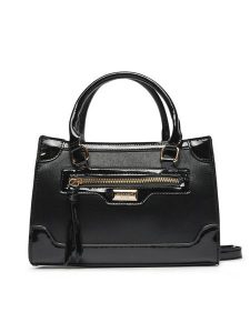Monnari Torebka BAG2210-K020 Czarny. Czarne torebki klasyczne Monnari, bez wzorów, ze skóry, bez dodatków. Za 119,99 zł.