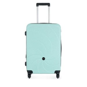 Walizka średnia Semi Line. Zielone walizki Semi-line, bez wzorów, średnie. Za 189,99 zł.