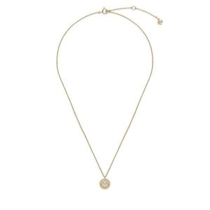 Naszyjnik Tory Burch. Żółte naszyjniki Tory Burch, złote. Za 539,99 zł.