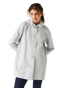 Regatta Parka funkcyjna "Oakbay Mac" w kolorze szarym rozmiar: 42. Szare płaszcze Regatta, bez wzorów, z materiału, bez kaptura. Za 210,32 zł.