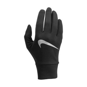 Lekkie Rękawiczki DriFIT Dla Kobiet. Czarne rękawiczki Nike, bez wzorów. Za 208,99 zł.