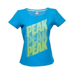 PEAK T-shirt damski F652348 niebieski r. M (63620). Koszulki sportowe marki PEAK. Za 49,25 zł.