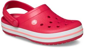 Chodaki Klapki Unisex Crocband 11016 Clog. Białe klapki Crocs, bez wzorów, z materiału, bez obcasa. Za 231,99 zł.