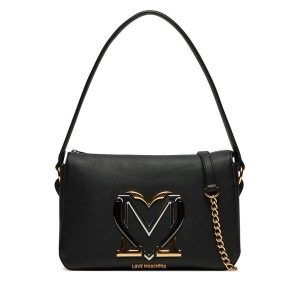Torebka LOVE MOSCHINO. Czarne torebki klasyczne LOVE MOSCHINO, bez wzorów, bez dodatków. Za 629,99 zł.