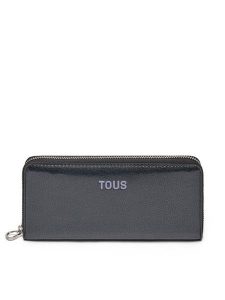 TOUS Portfel New Dorp 2002103651 Czarny. Czarne portfele Tous, bez wzorów, ze skóry. Za 359,99 zł.