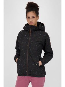 Alife and kickin Kurtka zimowa "Black Mamba" w kolorze czarnym rozmiar: M. Czarne kurtki Alife and Kickin, na zimę, m, z aplikacjami, z puchu, bez kaptura. Za 243,45 zł.