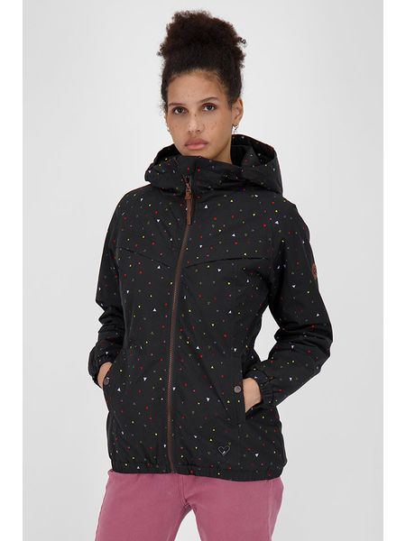 Alife and kickin Kurtka zimowa "Black Mamba" w kolorze czarnym rozmiar: M. Czarne kurtki Alife and Kickin, na zimę, m, z aplikacjami, z puchu, bez kaptura. Za 298,67 zł.